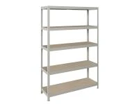 Стеллаж металлический Практик SBE 180KD/120х40/5 оцинкованный